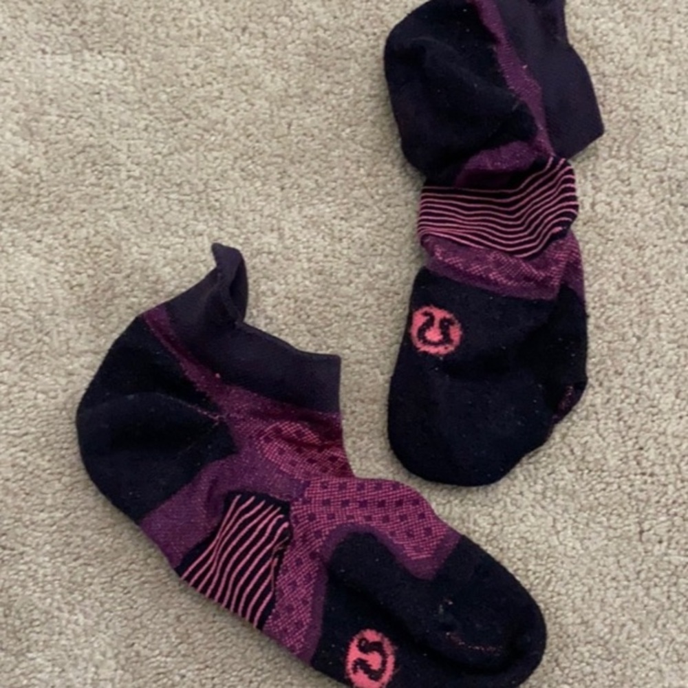 Maroon Lululemon Socks